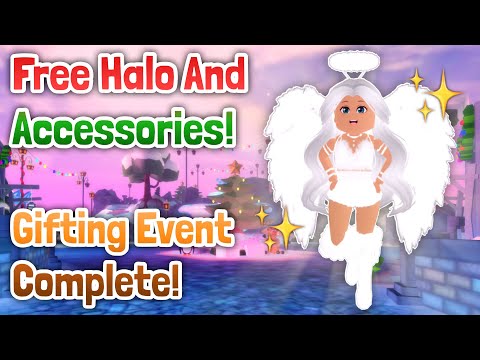 How To Get FREE HALO & ACCESSORIES In GIFTING EVENT CHRISTMAS! Royale High Update Event