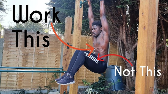 Leg Lifts & Holding a Pull-Up Bar : Full Fitness Training 