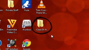 How To Change The Logo Of A Folder On Windows XP/Vista/7