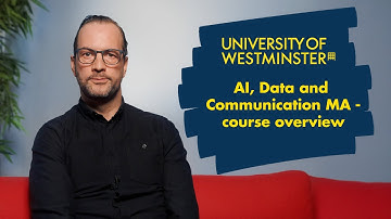 MA AI, Data en Communicatie - Cursusoverzicht | Universiteit van Westminster