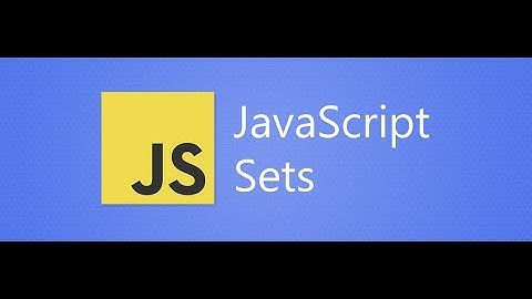 Como usar set en javascript facil