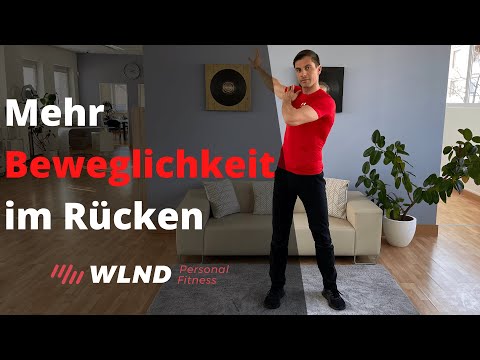 Mehr Beweglichkeit im Rückenbereich | 7 Übungen