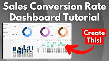 Sales Conversion Rate Power BI Dashboard | Data Analyst Project | Power BI Tutorial for Beginners