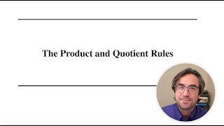MTH 121 Prep - Product and Quotient Rules