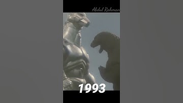 #Evolution of Godzilla VS mechagodzilla #YouTube - Short