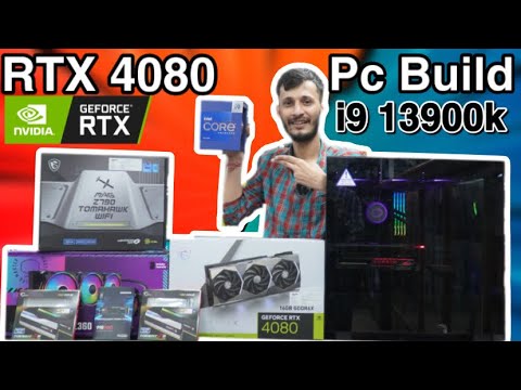 Intel 13th Gen i9 13900K with RTX 4080 Editing PC  | Intel 13th Gen PC Build