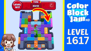 Color Block Jam Level 660 (1617) Solution Walkthrough