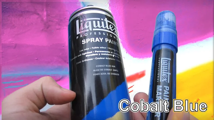 Liquitex Spray Paint and Paint Marker Swatch Comparison