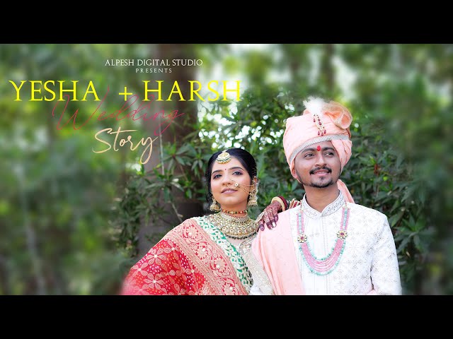 Best wedding highlights 2023 | Yesha  + Harsh | | Alpesh Digital Studio class=