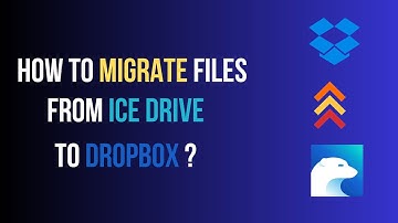 How to Migrate files From IceDrive to dropbox ?