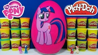 My Little Pony Princess Twilight Sparkle✔✔ Play Doh Surprise Eggs My Little Pony Toys Videos