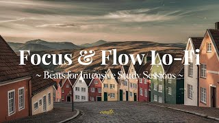 [1hour] Focus & Flow Lo-Fi - Beats for Intensive Study Sessions