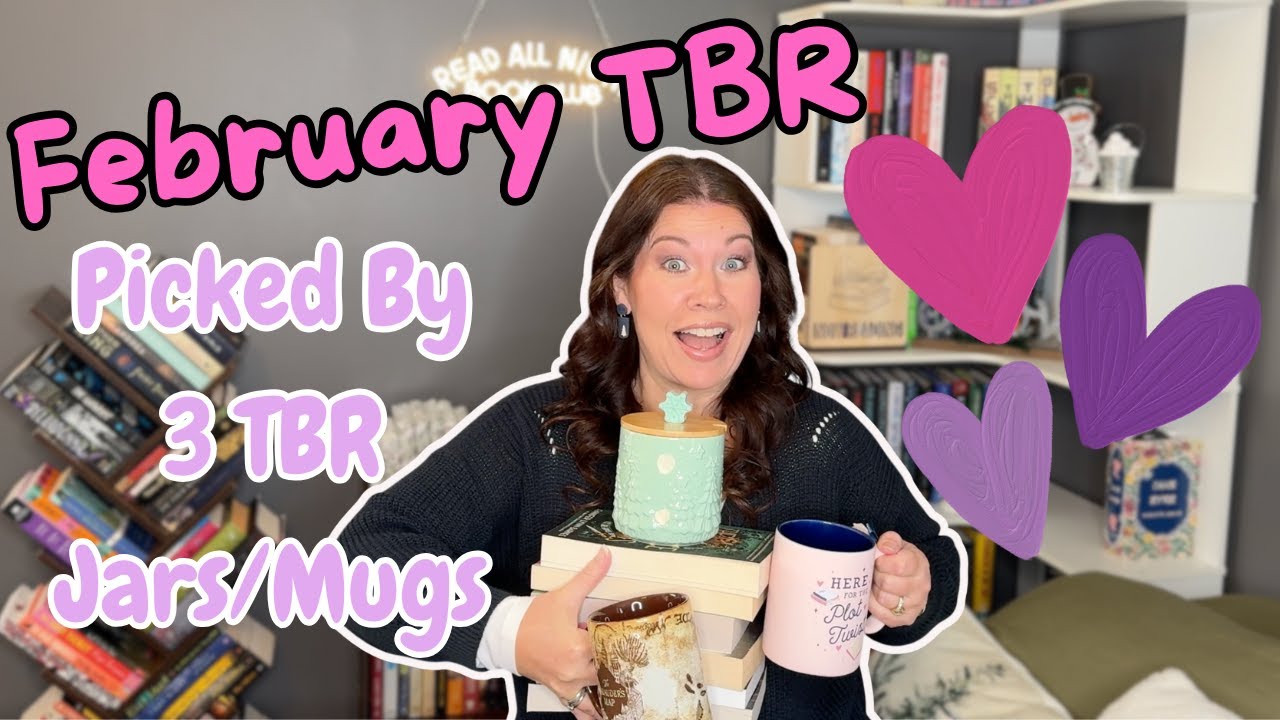 Список книг для чтения на февраль 💗 3 банки/кружки. Выберите книги для чтения 🫙📚