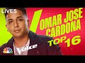 Omar Jose Cardona Performs Bon Jovi's "Livin' On a Prayer" | NBC's The Voice Top 16 2022