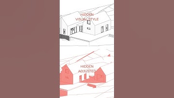 Colored Shadows from Revit #revit #howto #shorts #tutorial #architecture #architect #archilovers