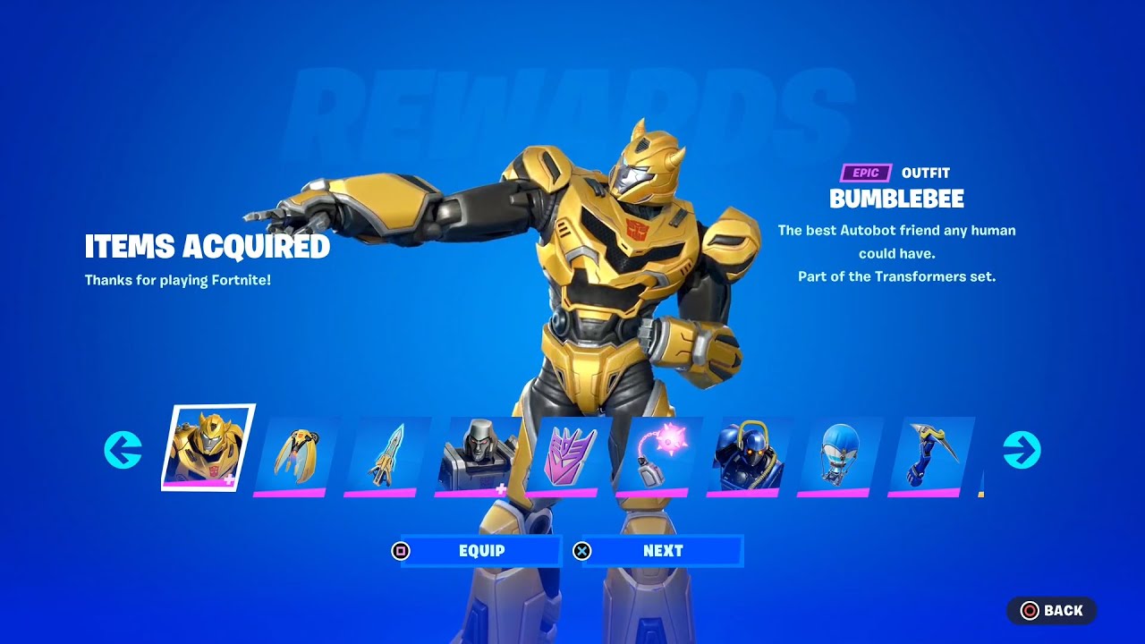 Fortnite Transformers Pack + 1000 V-Bucks Nintendo Switch DLC Code  Activation and Gameplay 