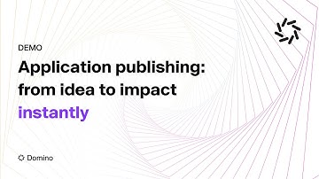 Domino Apps demo: instantly share insights with secure, no-code applications
