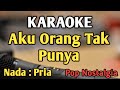 AKU ORANG TAK PUNYA - KARAOKE || NADA PRIA COWOK || Pop Nostalgia || Hanny Tuheteru || Live Keyboard