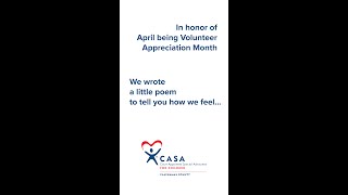CASA Volunteer Appreciation 2020 - Poem