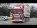 RONNY CEUSTERS SCANIA R500 Intercooler V8 LOUD open pipe sounds [ONBOARD]