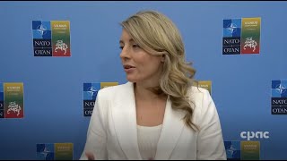 Foreign Affairs Minister Mélanie Joly on Sweden's NATO bid, support for Ukraine –  July 11, 2023