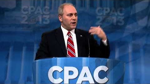 CPAC 2013 - Rep. Steve Scalise (R-LA), Chairman Republican Study Committee