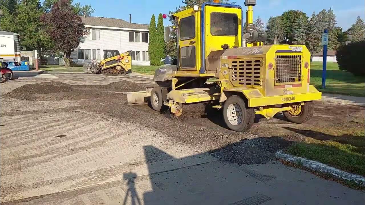 Parking Lot Makeover Part 3 of 5 It's a clean sweep. YouTube