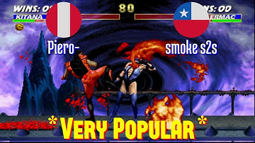 FT5 @umk3: Piero- (PE) vs smoke s2s (CL) [Ultimate Mortal Kombat 3 Fightcade] Oct 15