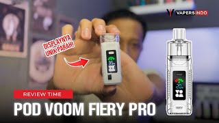 UNBOXING & REVIEW VOOM FIERY PRO POD | POD FOR FREEBASE LIQUID 🔥💨