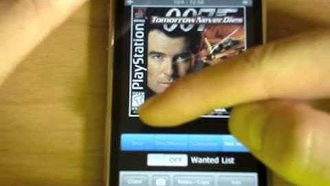 PS1 Collector iPhone / iPod Touch (PureGaming.org) - Manage your Playstation 1 collection