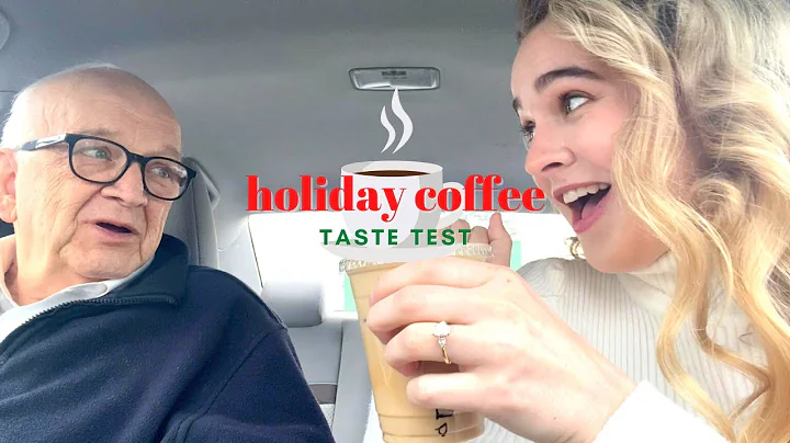 HOLIDAY COFFEE TASTE TEST (getting in the holiday spirit)