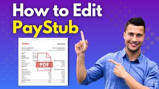 How to Edit a Pay Stub (PDF)? Including the Online Free Method