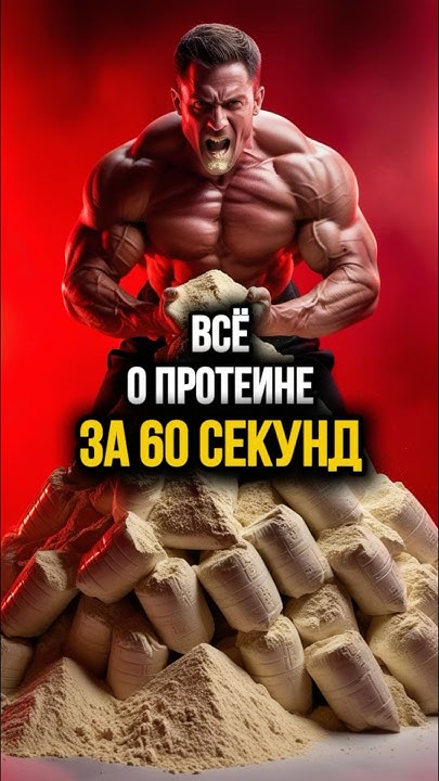 Все о протеине да 60 секунд💪 - YouTube