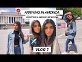 TRAVEL VLOG 1: ARRIVING TO 🇺🇸, SHOPPING & MORE FUN FUN FUN | Kim Mann