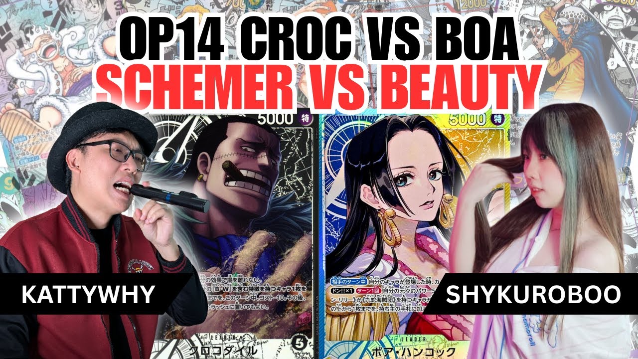 OP14 | Is Crocodile Strong Enough for OP14? Boa Puts Him to the Test! Black Croc VS Blue Yellow Boa