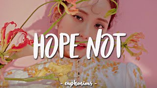 blackpink - hope not // slowed down