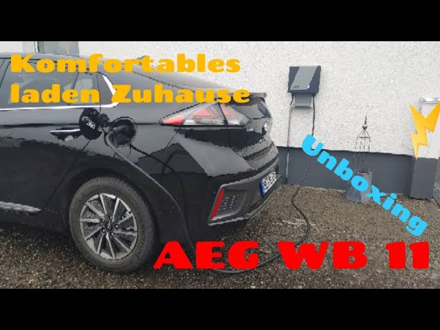 Unboxing Wallbox AEG WB 11 KW ⚡E-Auto Zuhause komfortabel laden Teil 3#aeg# wallbox#eauto 