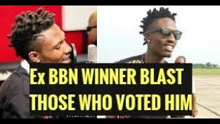 Ex BBN winner Efe Hits The Studio To Rip Those Who Voted For Him Apart