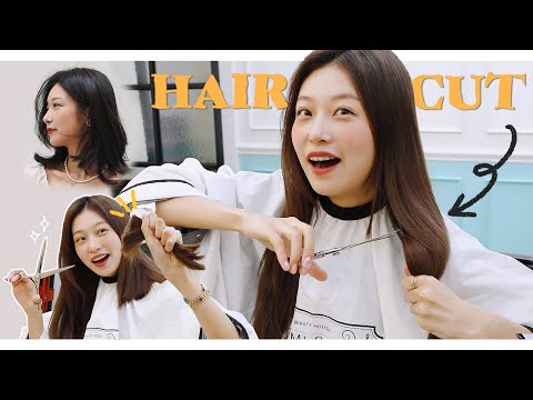 10년만에 단발로 확! 잘랐어요!!! ✂️ (feat. 단발머리 셀프 스타일링 팁)