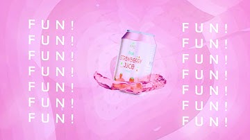 Juice Commercial (demo) Made in Blender and Real Flow