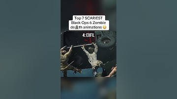 BO6 Zombies Scariest D*ath Animations! #bo6zombies #bo6 #codzombies #shorts
