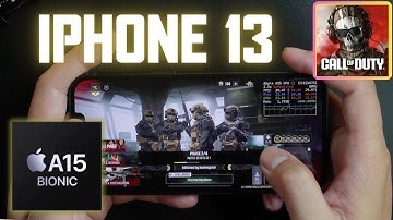 iPhone 13 Call of Duty Warzone Mobile Test 2024 With FPS Meter & Battery Test