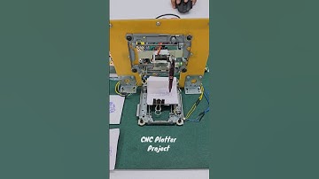 CNC plotter using Arduino Project | Project #India #defenceproject #indianarmy #defenceProject