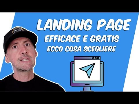 Landing page efficace con Strumento gratis - Tutorial