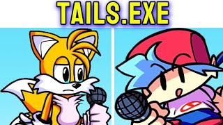 Friday Night Funkin' VS Tails.EXE FULL WEEK (FNF Mod/Hard) (CreepyPasta/Horror/Tails EXE Mod)