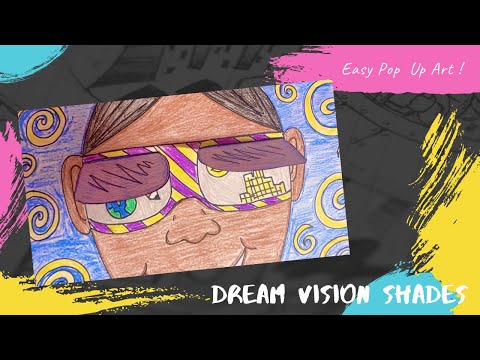 Art Lesson- I Have a Dream/ New Year Vision Shades - YouTube
