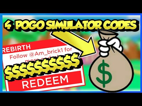 4 Pogo Simulator Codes Roblox Youtube - code in roblox pogo