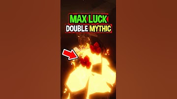 MAX LUCK For Double DEMONITE and DARKRYTE in The Forge Roblox