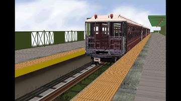 Openbve;Third Avenue elevated departing 42nd Street Grand Central