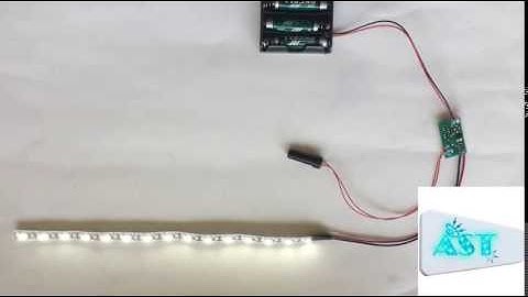 Motion sensor LED STRIP video